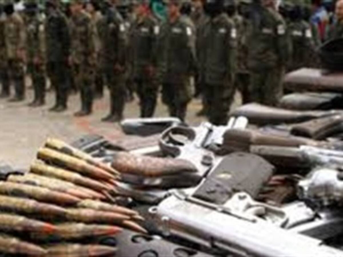 Hallan armas y explosivos del Eln en Amalfi, Antioquia