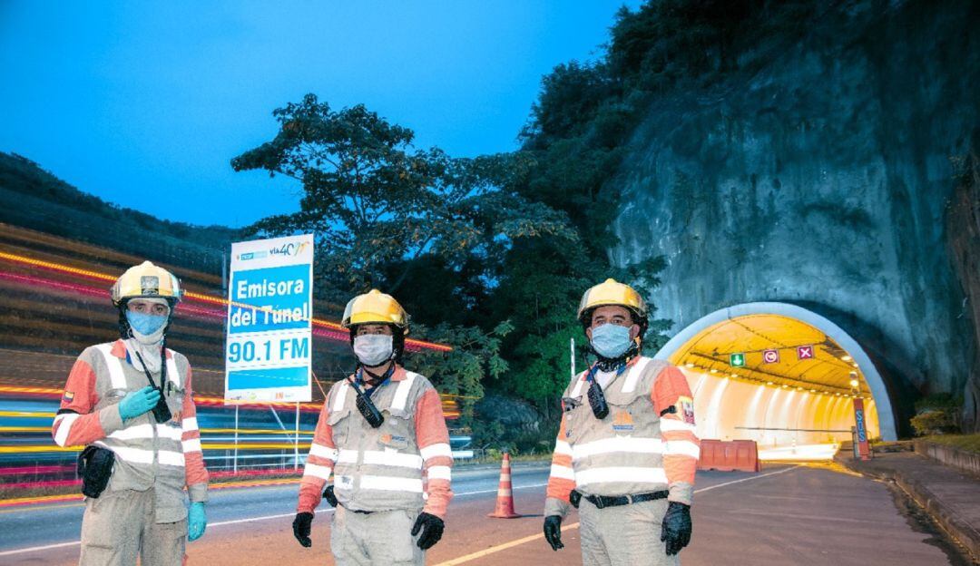 Las actividades en el túnel serán en la noche. 