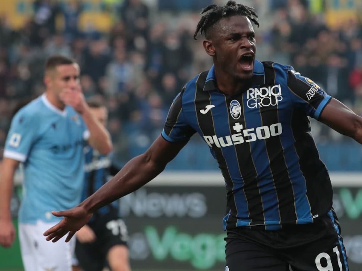 Video: ¡A pura potencia! Duván Zapata volvió a marcar con Atalanta