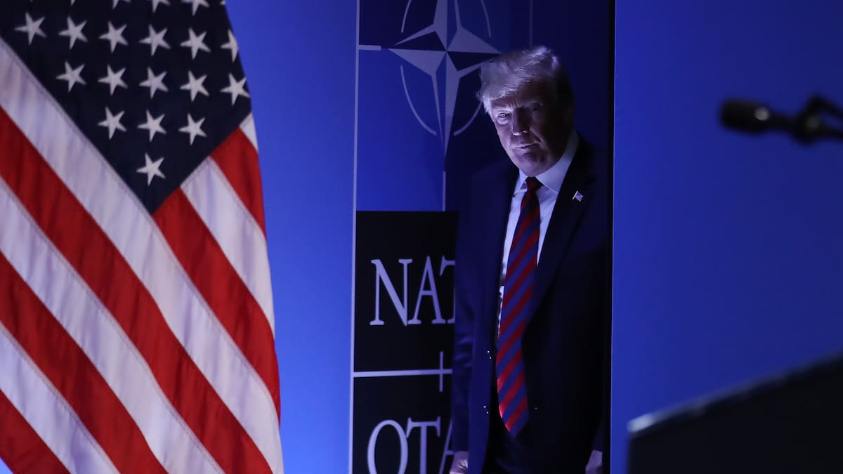 Trump participará en la cumbre de la OTAN del 7 y 8 de julio en Turquía