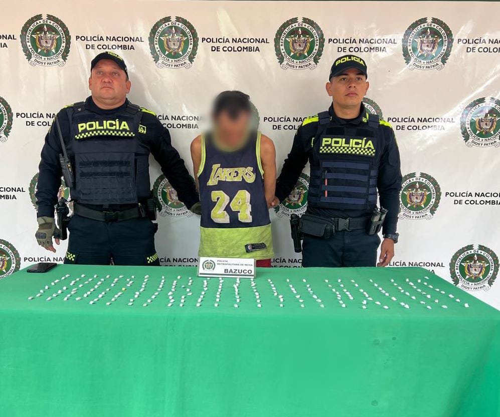 Alias "Popeye" capturado con Estupefacientes en Neiva