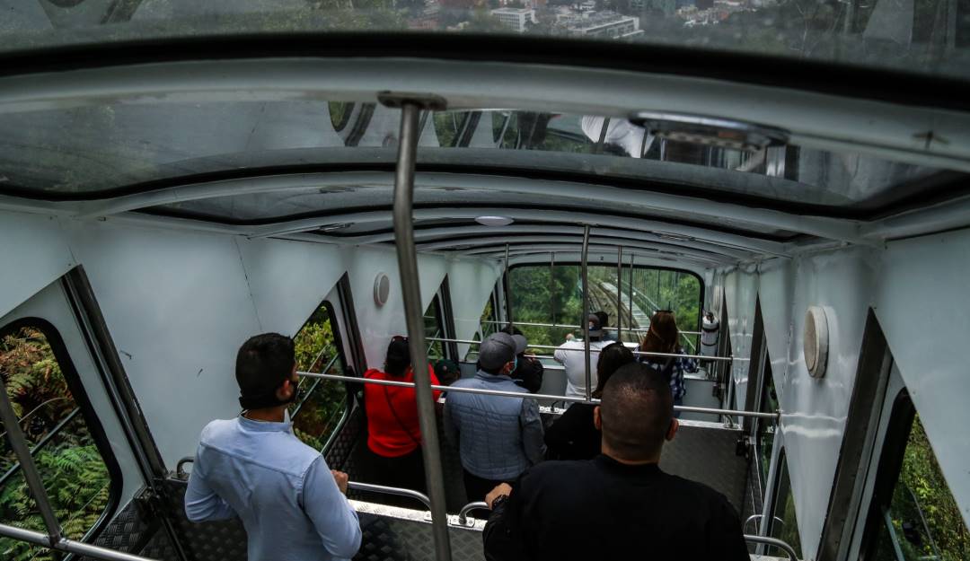 Recorridos turísticos en Monserrate. Foto: Colprensa.  