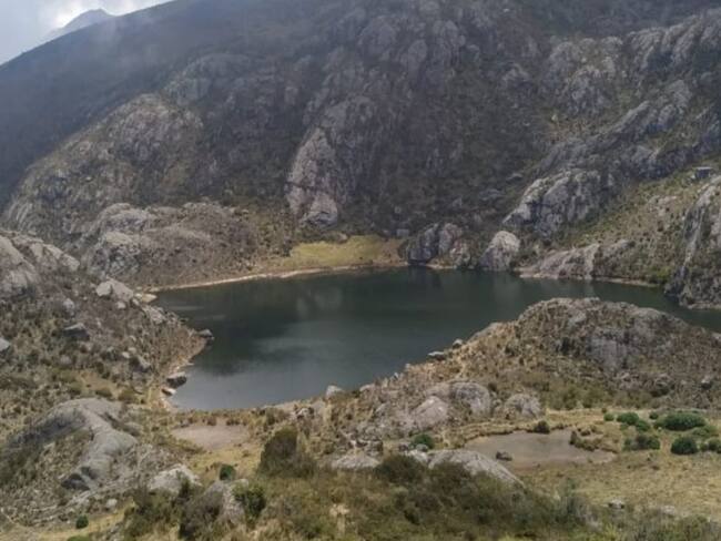 Plantón en defensa del páramo de Santurbán