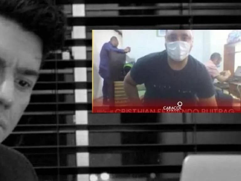 Con tapabocas condenado por asesinato de periodista Jorge Eliecer Santanilla. Foto Vanessa Porras