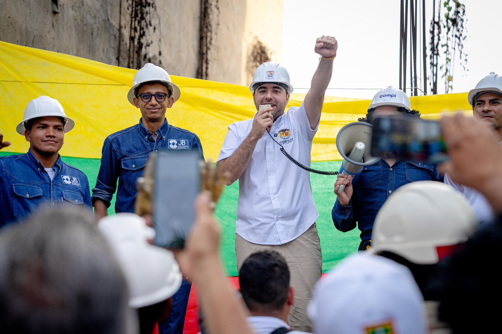 COMPI ejecuta obras en comunidades de Cartagena y Bolívar con inversión de $1.300 millones