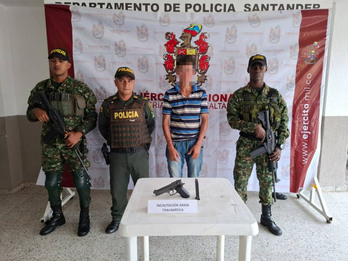 Fue capturado en Santander alias ‘popayán’, tenía circular azul de Interpol por delito de homicidio