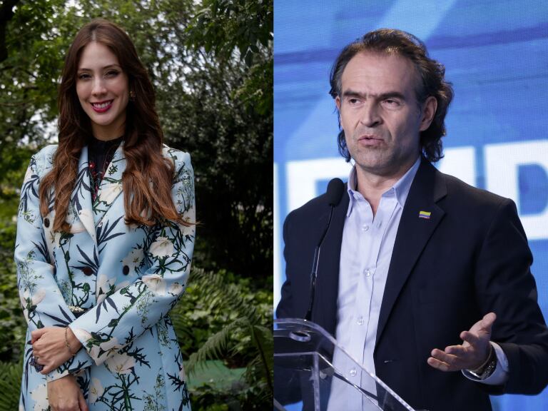 Diana Osorio y Federico Gutiérrez (Fotos vía COLPRENSA)