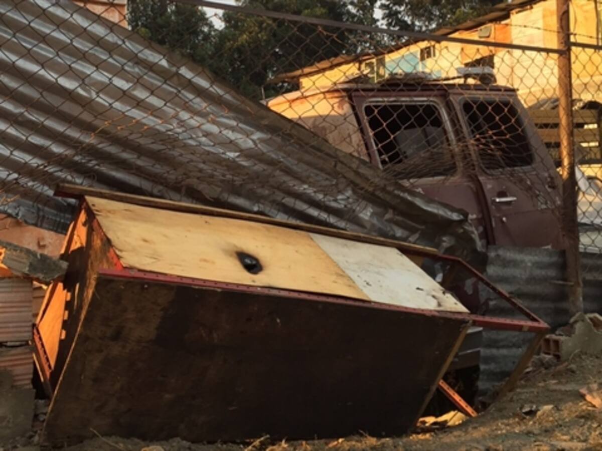 Explosión deja 17 viviendas afectadas en El Retiro, Antioquia