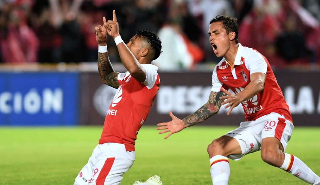 Wilson Morelo y Luis Manuel Seijas