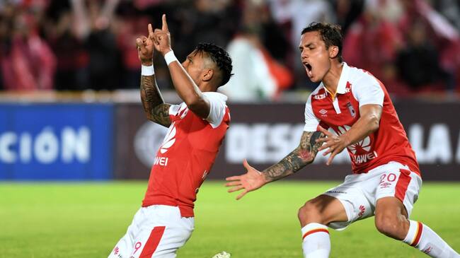 Wilson Morelo y Luis Manuel Seijas