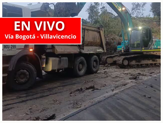 🔴 ¿Cómo está la vía Bogotá-Villavicencio? EN VIVO, vía alterna, últimas noticias y más