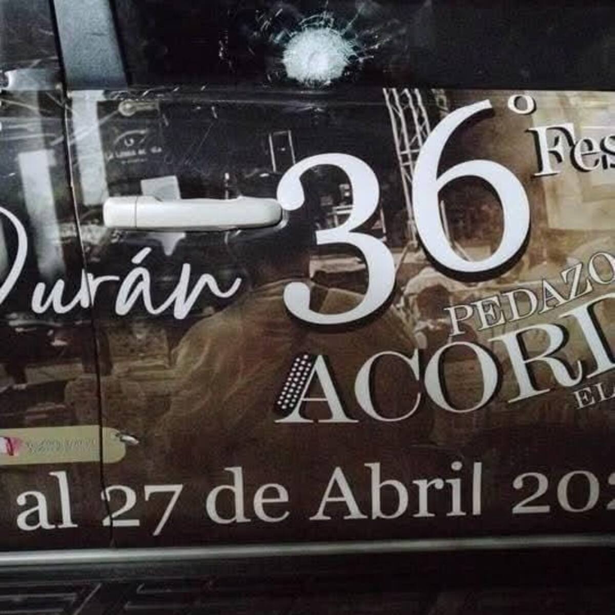 Denuncian atentado contra el alcalde de El Paso, Cesar