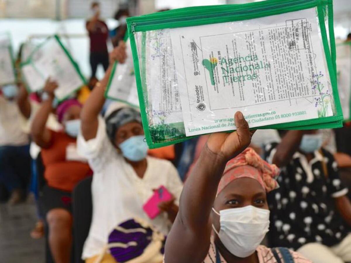 Gobierno Nacional entrega 7.000 títulos de propiedad rural
