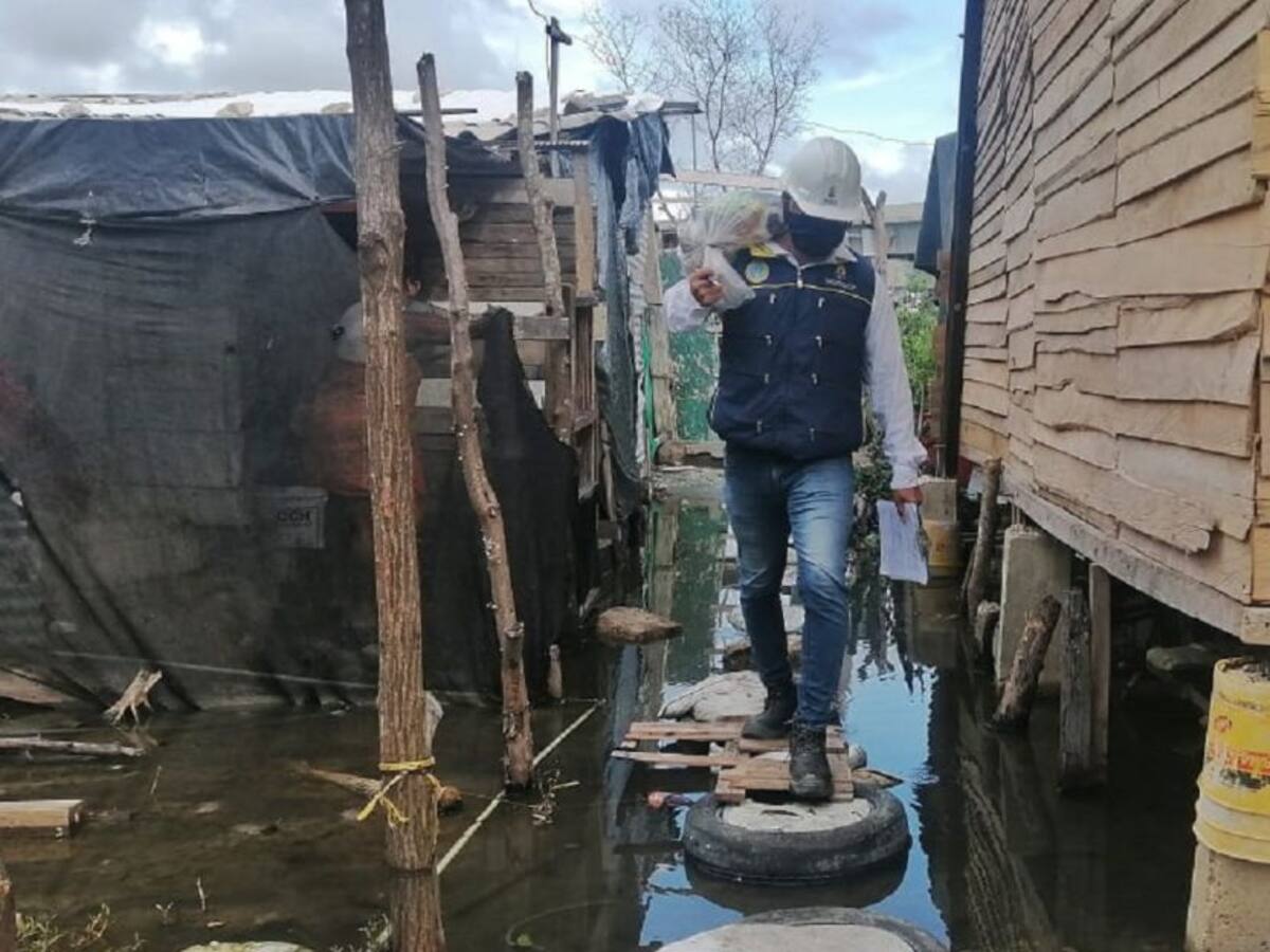 Inundaciones en seis barrios de Cartagena tras fuertes lluvias