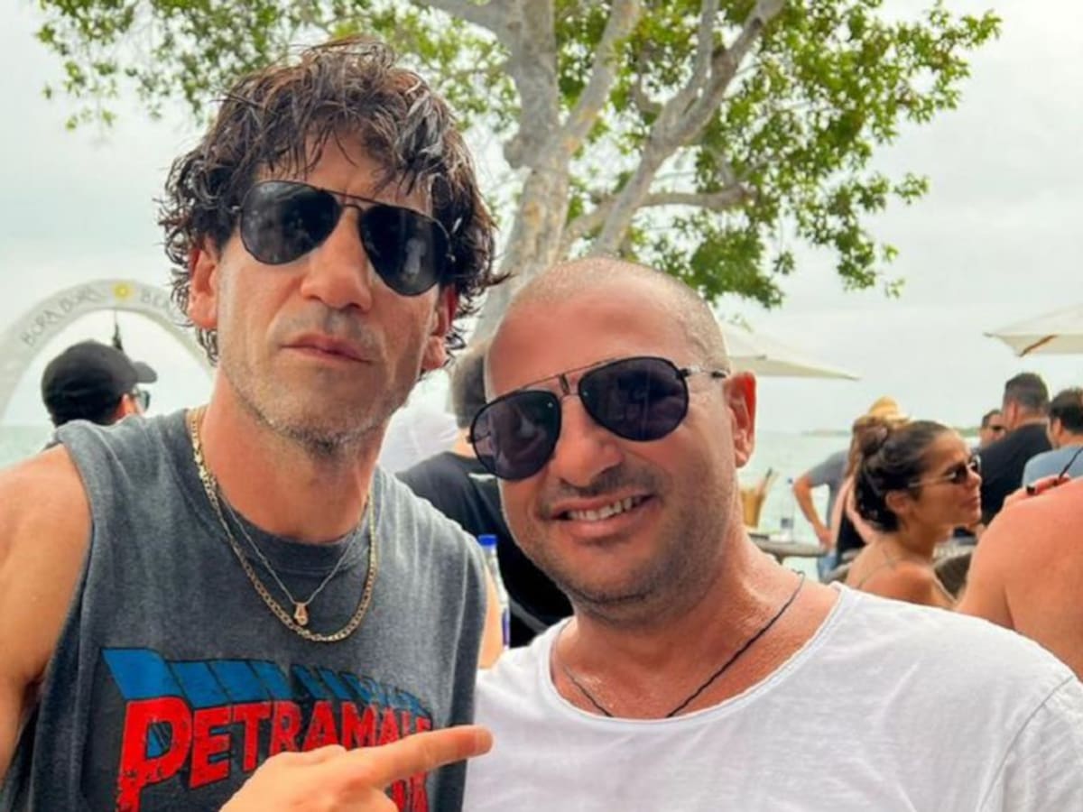 Actor de The Walking Dead de vacaciones en paradisiaca isla de Cartagena