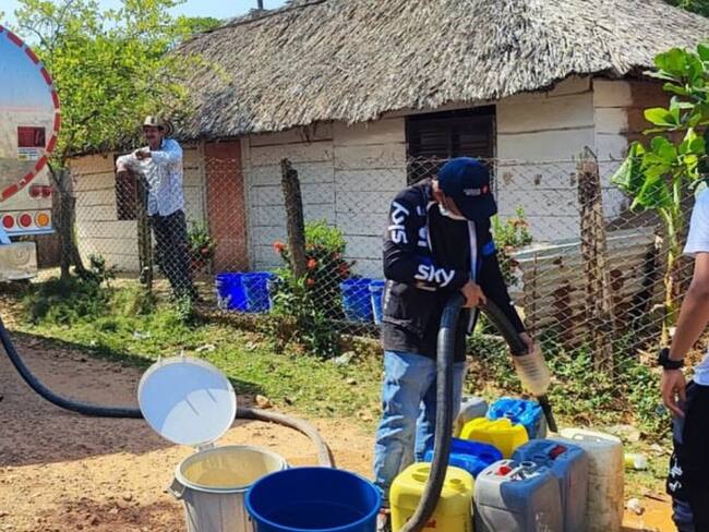 Gobernación supervisa la operación de los 30 carrotanques: autoridades de Córdoba. Foto: prensa Gobernación de Córdoba.