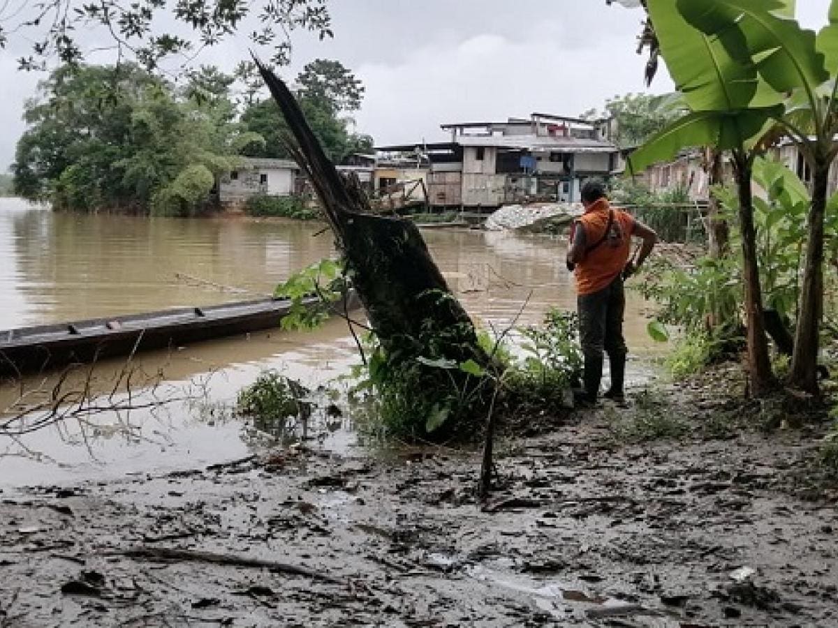 7 municipios afectados por Ola invernal en el departamento del Putumayo
