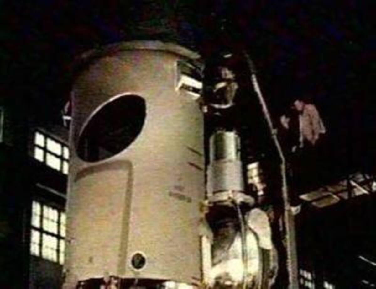 Vladimir Komarov, Boris Yegorov y Konstantin Feoktistov