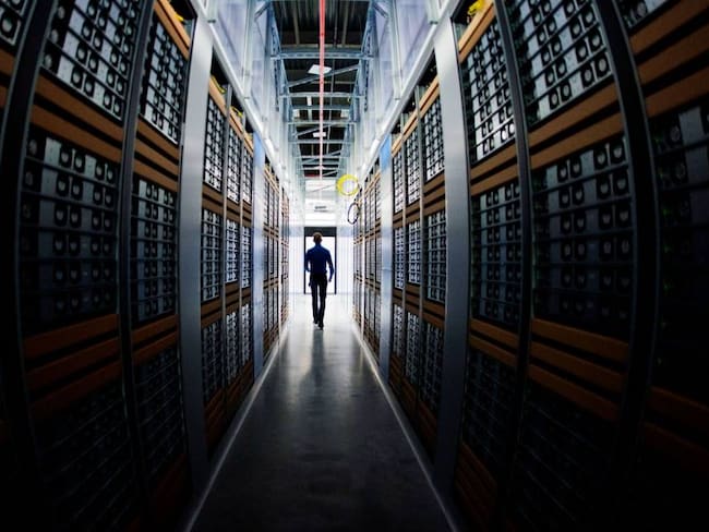 Sede de guardado de datos y servidores online en Suecia.                   Foto: Getty 