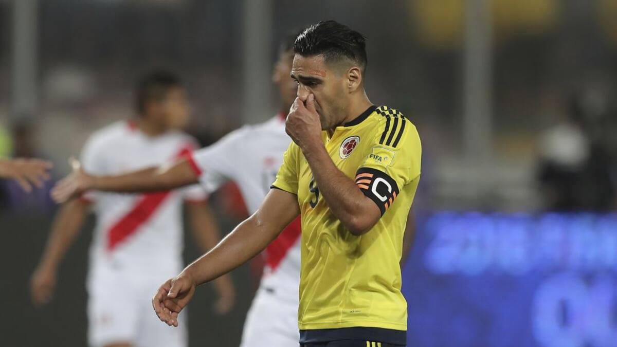 La última vez que Falcao había sido titular en Eliminatoria