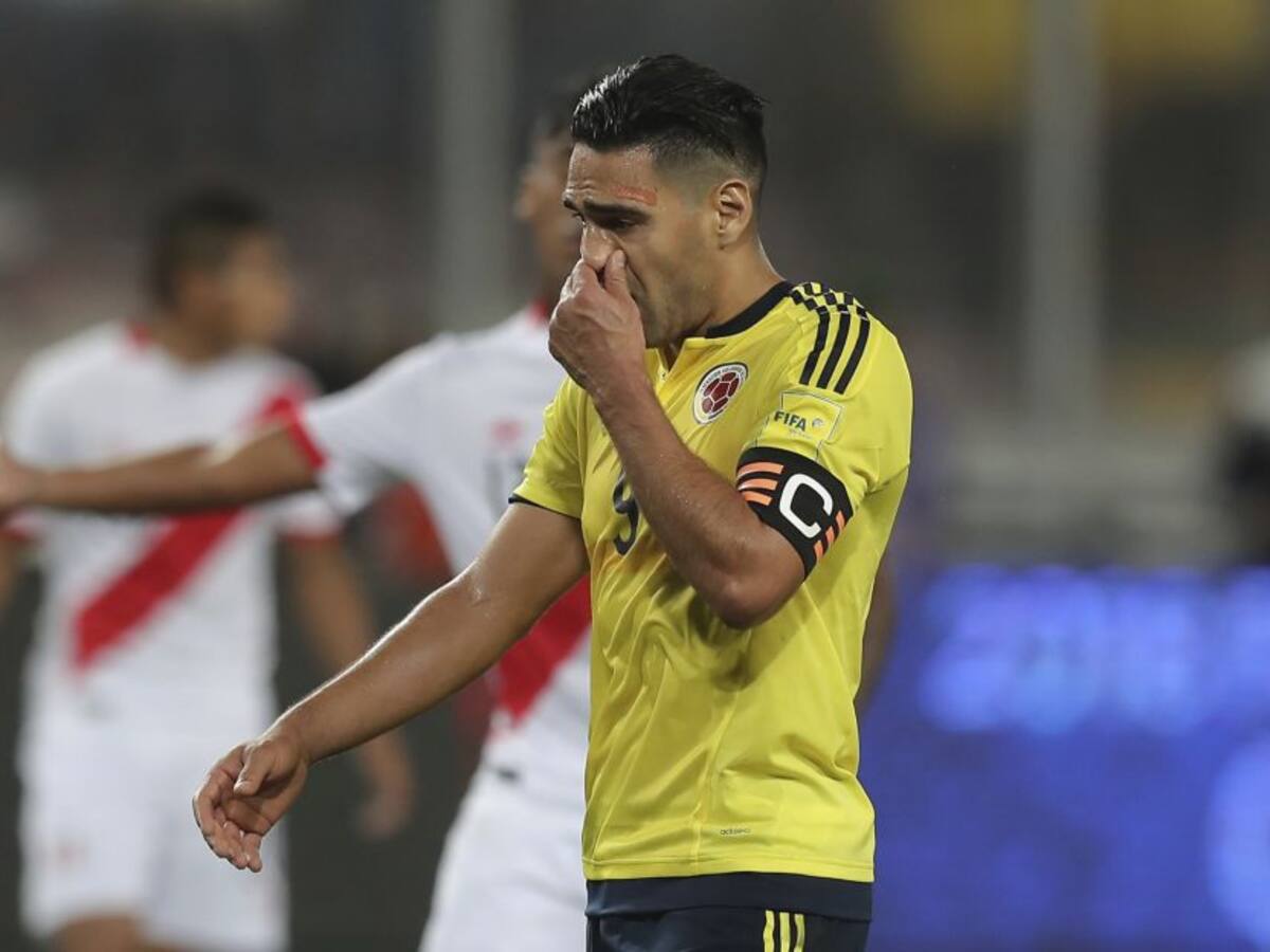 La última vez que Falcao había sido titular en Eliminatoria