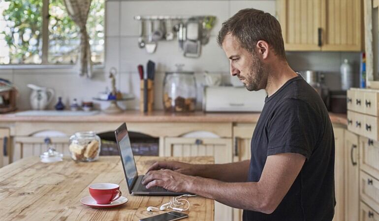 ¿Usted cómo se imagina su vida si se instaura el teletrabajo de forma definitiva?. Foto: Getty Images