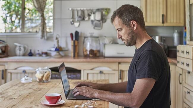 ¿Usted cómo se imagina su vida si se instaura el teletrabajo de forma definitiva?. Foto: Getty Images