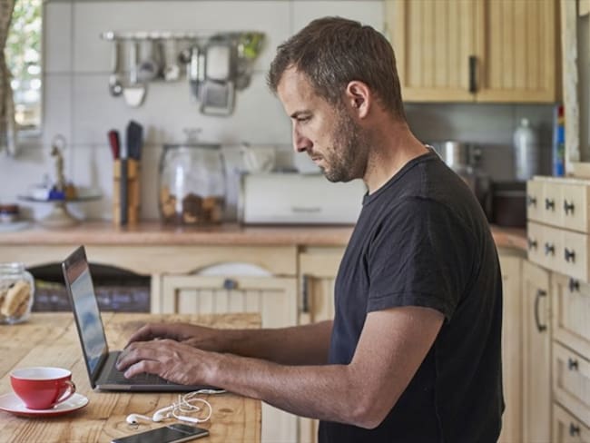 ¿Usted cómo se imagina su vida si se instaura el teletrabajo de forma definitiva?. Foto: Getty Images