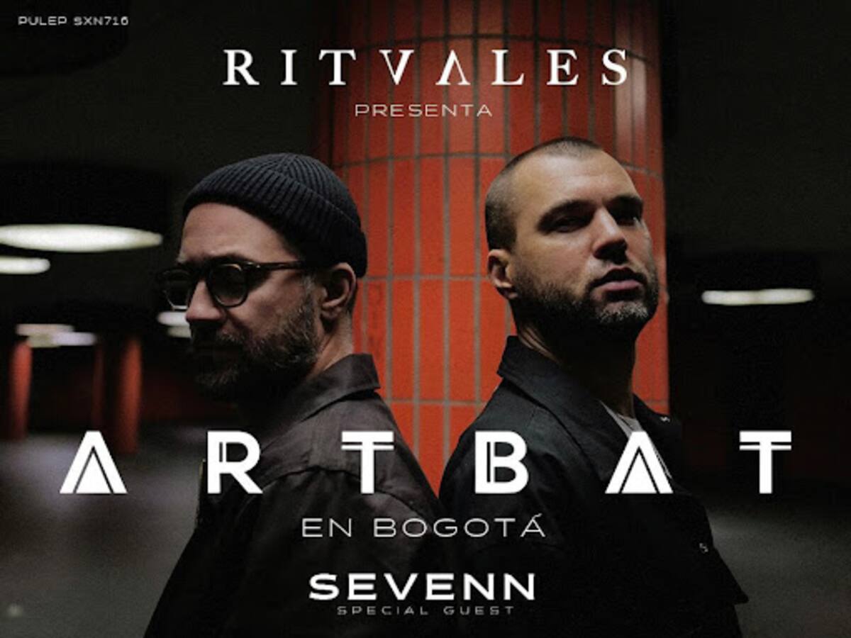 Artbat, el dúo ucraniano hará retumbar a toda Bogotá