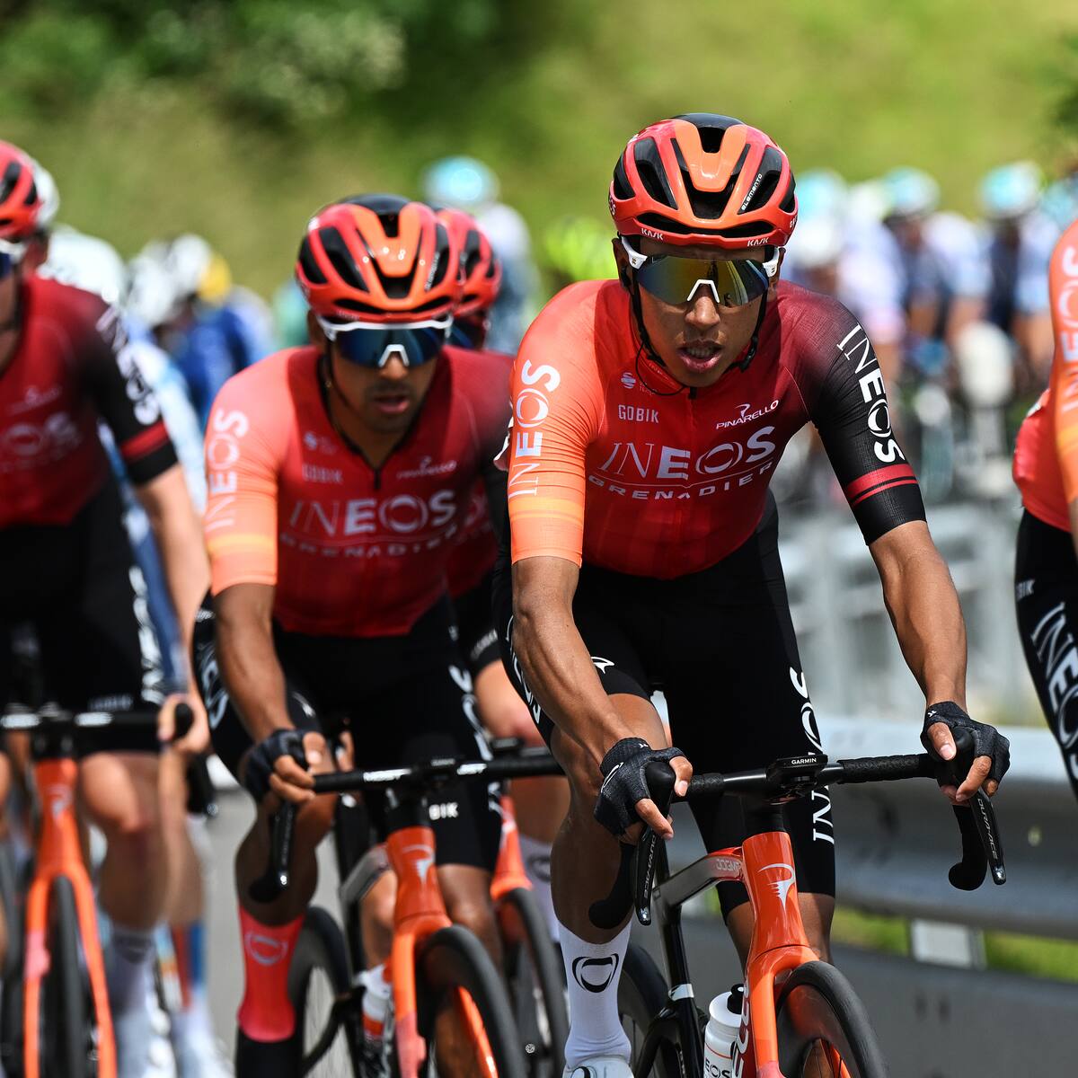 Egan Bernal continúa descontando tiempo en la clasificación general de la Vuelta a Suiza