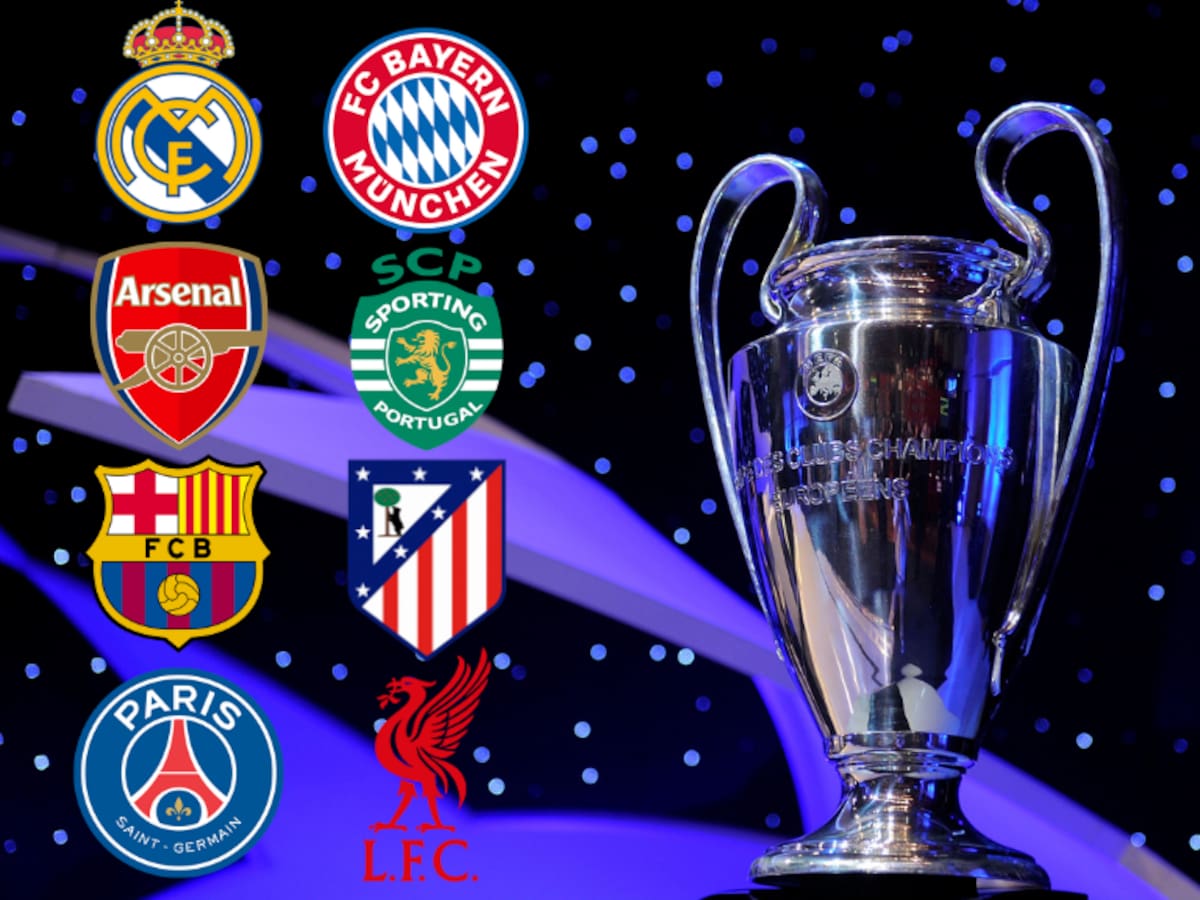 Definidos los cuartos de final: así se jugará la recta decisiva de la Champions League