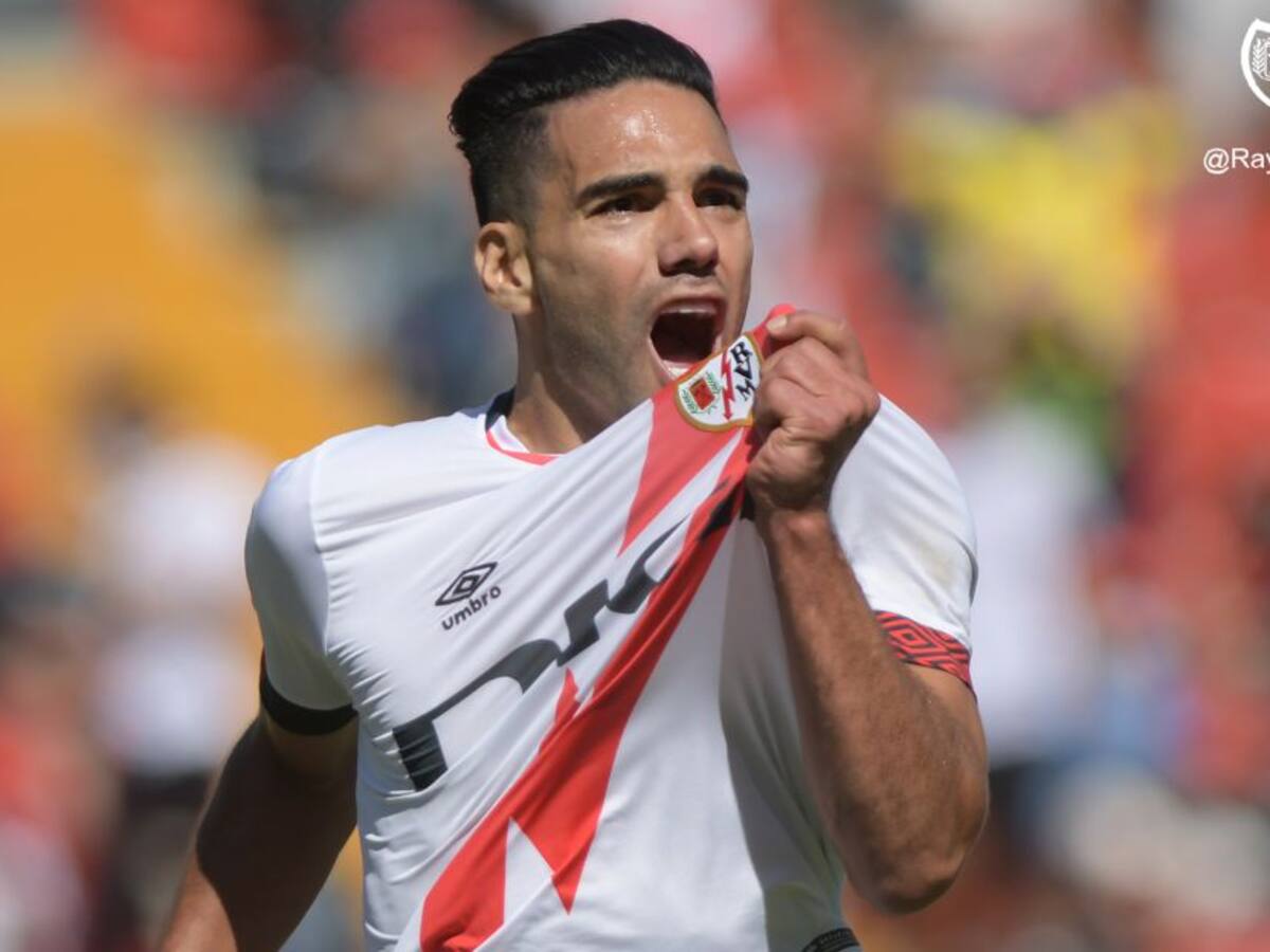 Video: ¡Debut de Falcao! Le bastaron 10 minutos para anotar con el Rayo