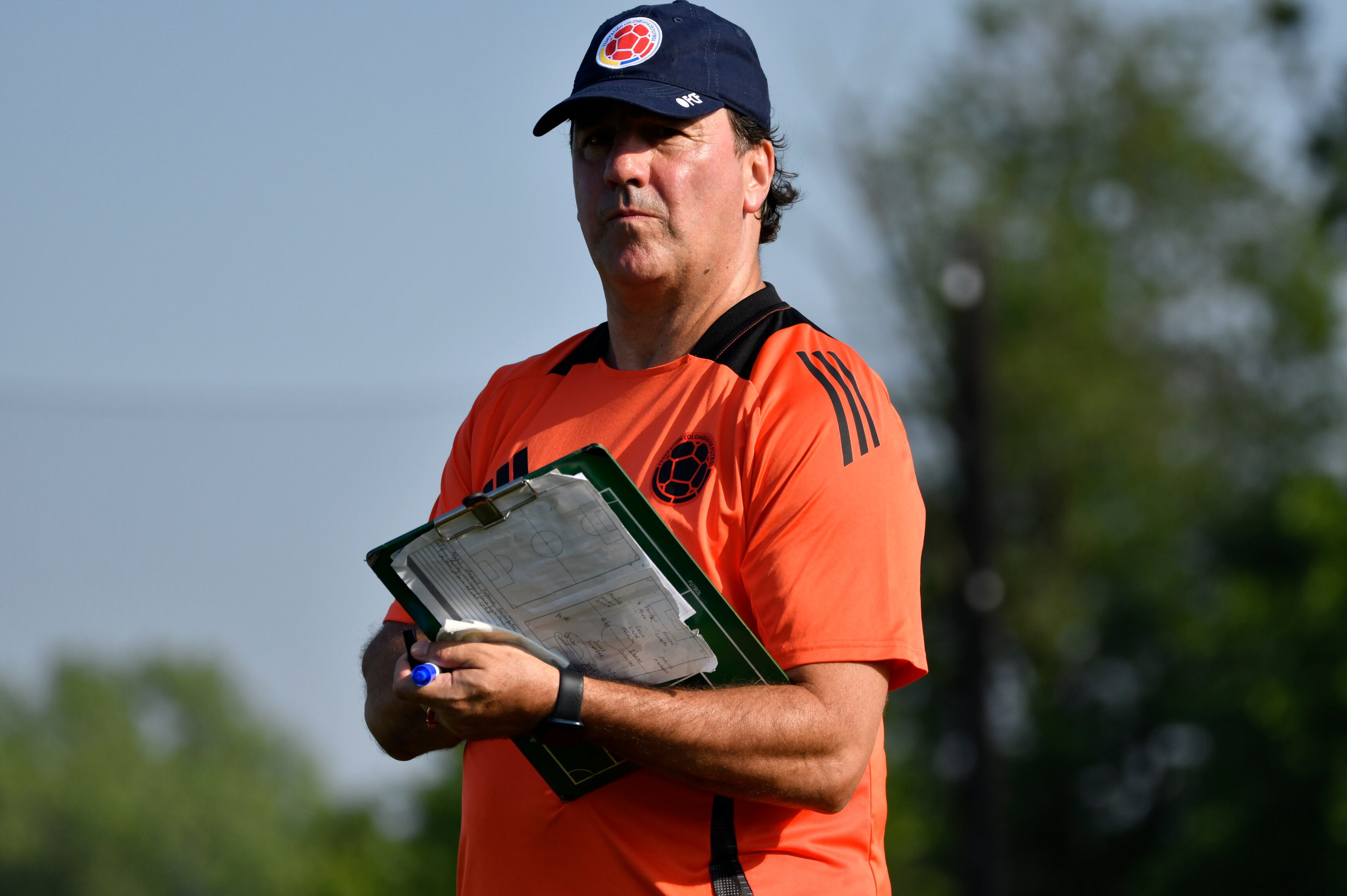 Néstor Lorenzo, entrenador de Colombia / EFE