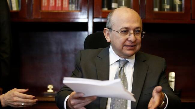 Eduardo Montealegre, ex fiscal general de la Nación. Foto: Colprensa