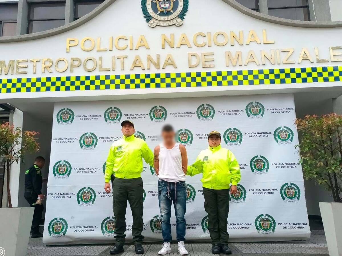 Alias “Machete”, el terror de un barrio de Manizales fue capturado por hurtos