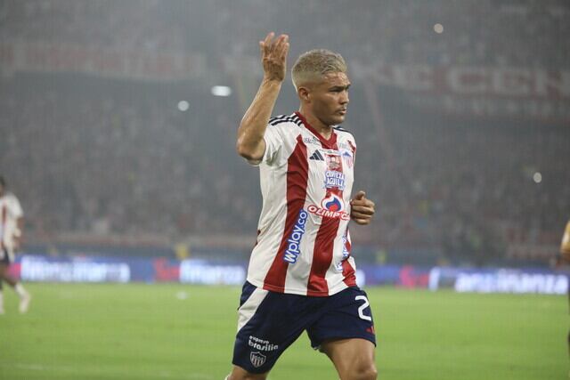 Teófilo Gutiérrez, delantero del Junior en la final de la Liga Colombiana 2025-II / Colprensa