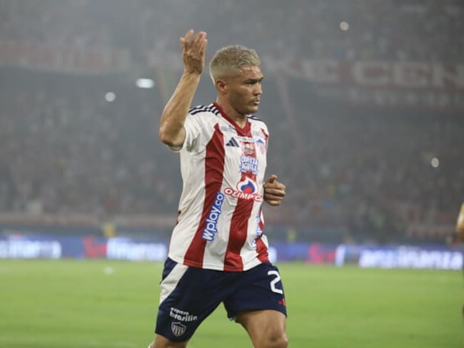 Teófilo Gutiérrez, delantero del Junior en la final de la Liga Colombiana 2025-II / Colprensa