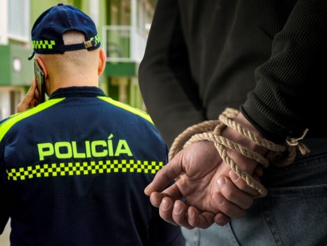 Policía capturado por liderar banda de secuestradores.