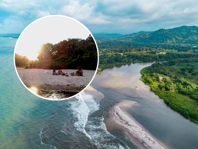 ¿Cuál es el río más corto de Colombia? Tiene menos de 70 kilómetros de longitud. Facebook: Ciudades de Colombia/Wikimedia Commons