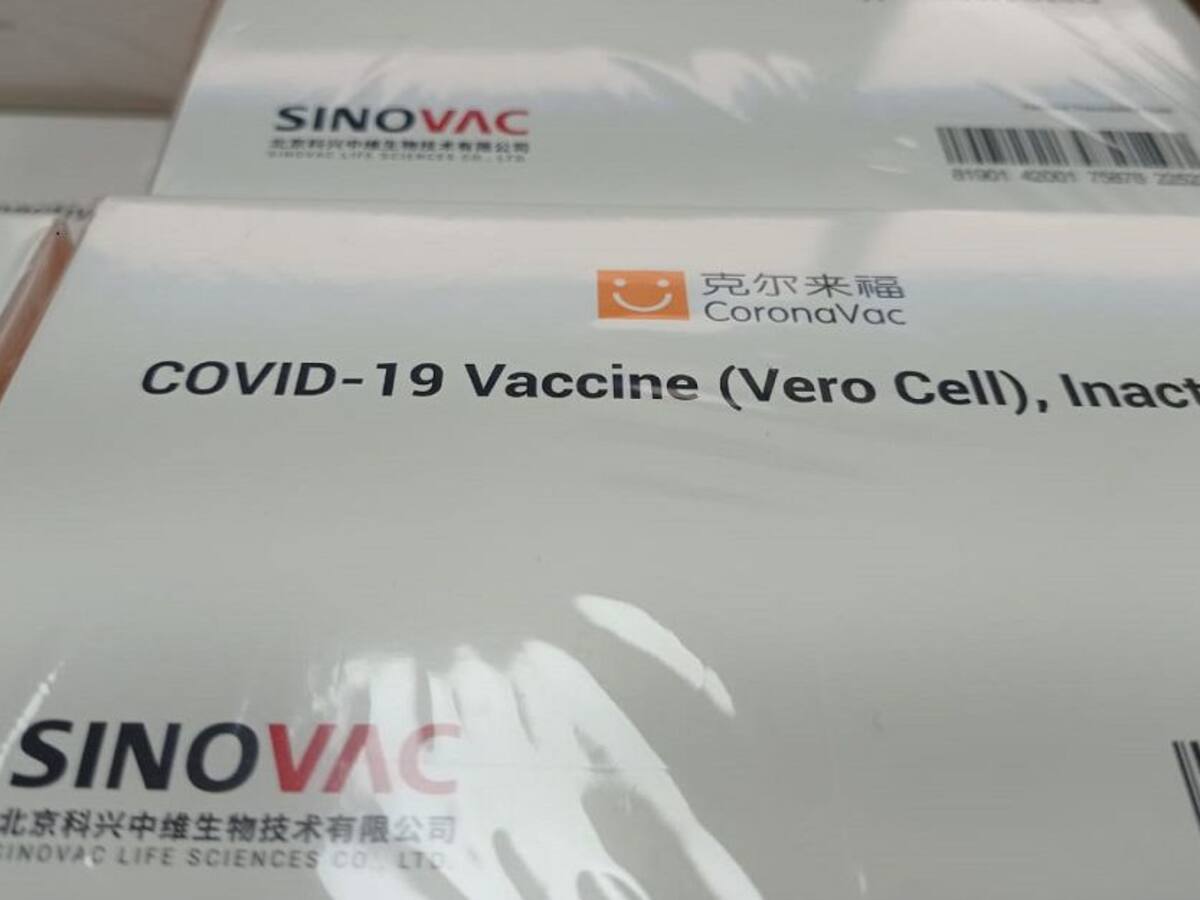 Córdoba recibió 6.243 vacunas contra el COVID-19 del laboratorio Sinovac