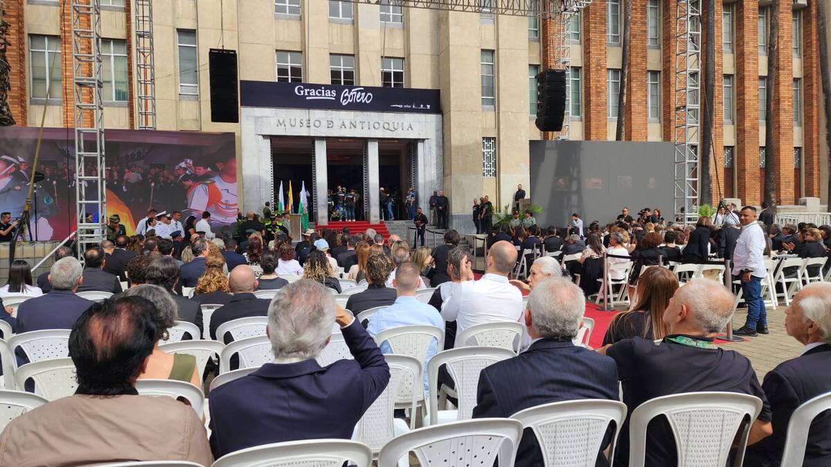 Así arrancaron los homenajes al Maestro Fernando Botero en Medellín