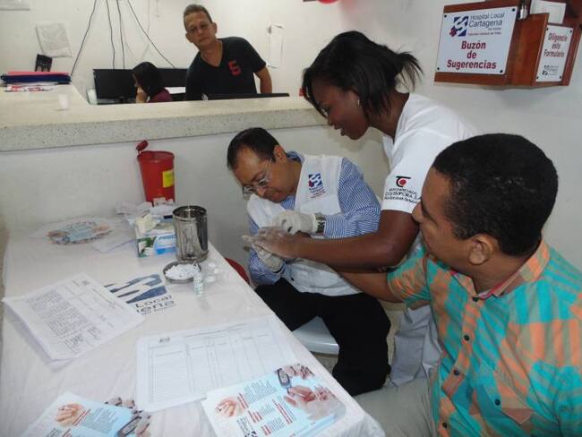 ESE Cartagena realiza tamizaje de glicemia gratis para detectar azúcar en la sangre