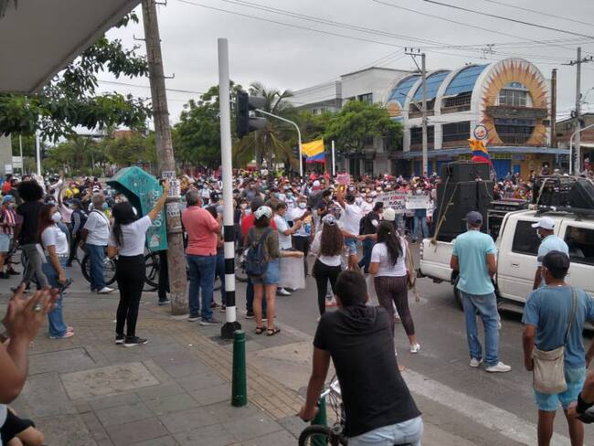 Marchas en Barranquilla