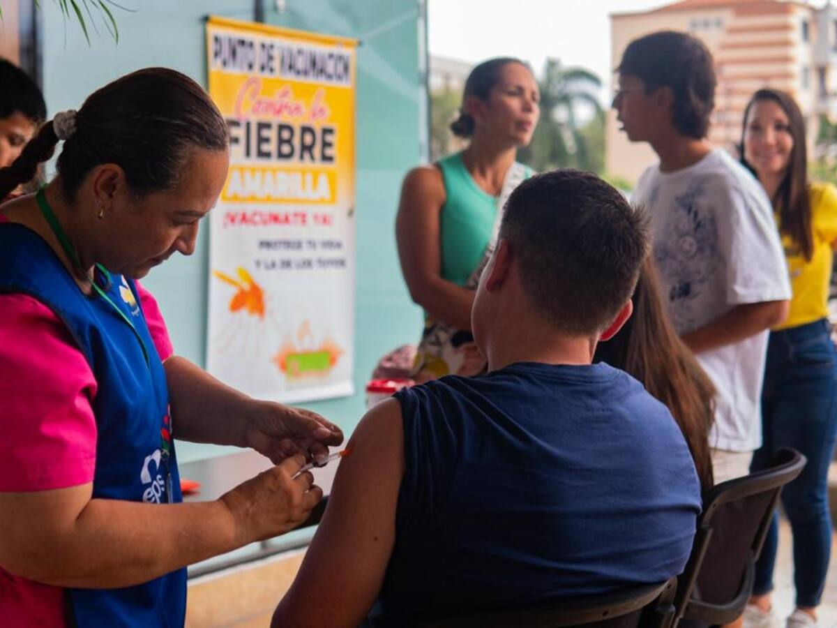 Más de 1.600 dosis contra la fiebre amarilla fueron aplicadas durante Semana Santa en Ibagué