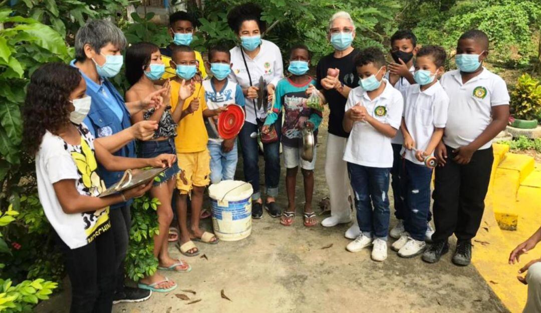 Esta actividad se hizo en articulación con la FAO y el Plan Especial de Salvaguardia, PES