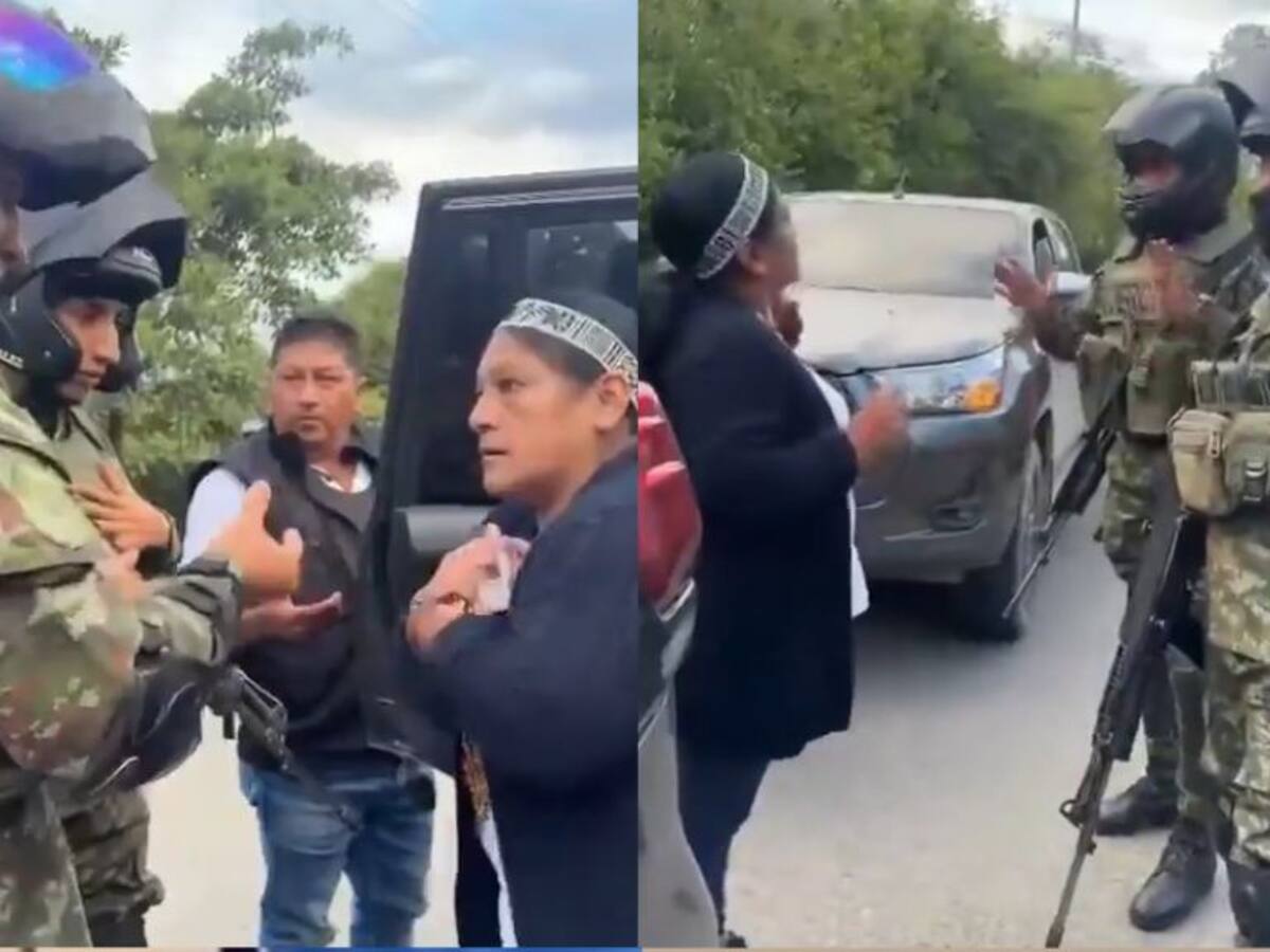 Senadora Aida Quilcué al Ejército: “Porque soy india y Senadora, me tratan como me tratan”