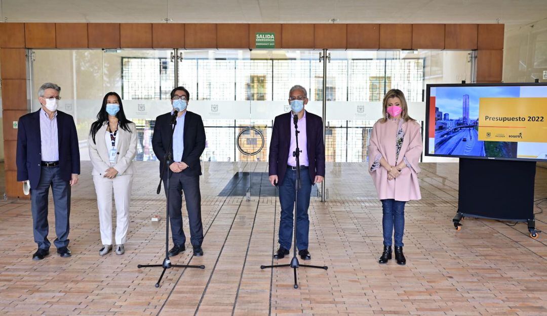 Bogotá tendrá un presupuesto de $28,5 billones para 2022 
 