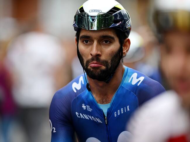 Fernando Gaviria con el Movistar Team en el Tour de Polonia (Photo by Dario Belingheri/Getty Images)