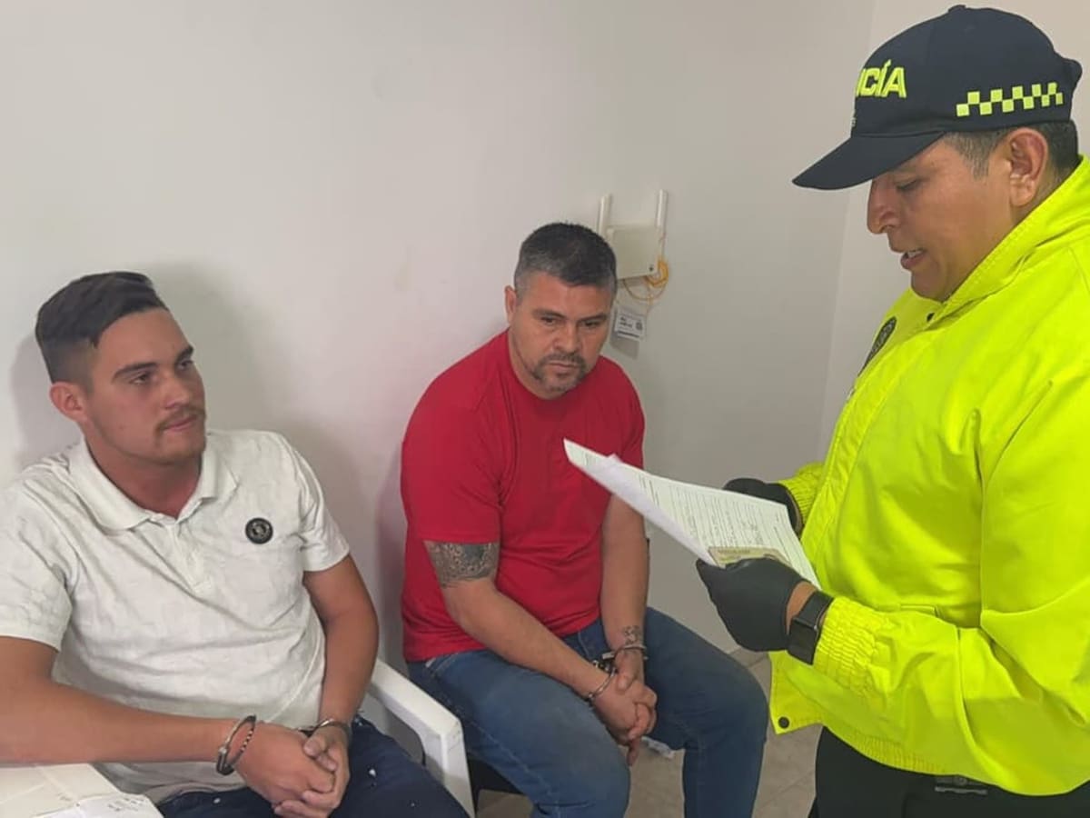 Padre e hijo fueron capturados en operación contra el microtráfico en Ibagué