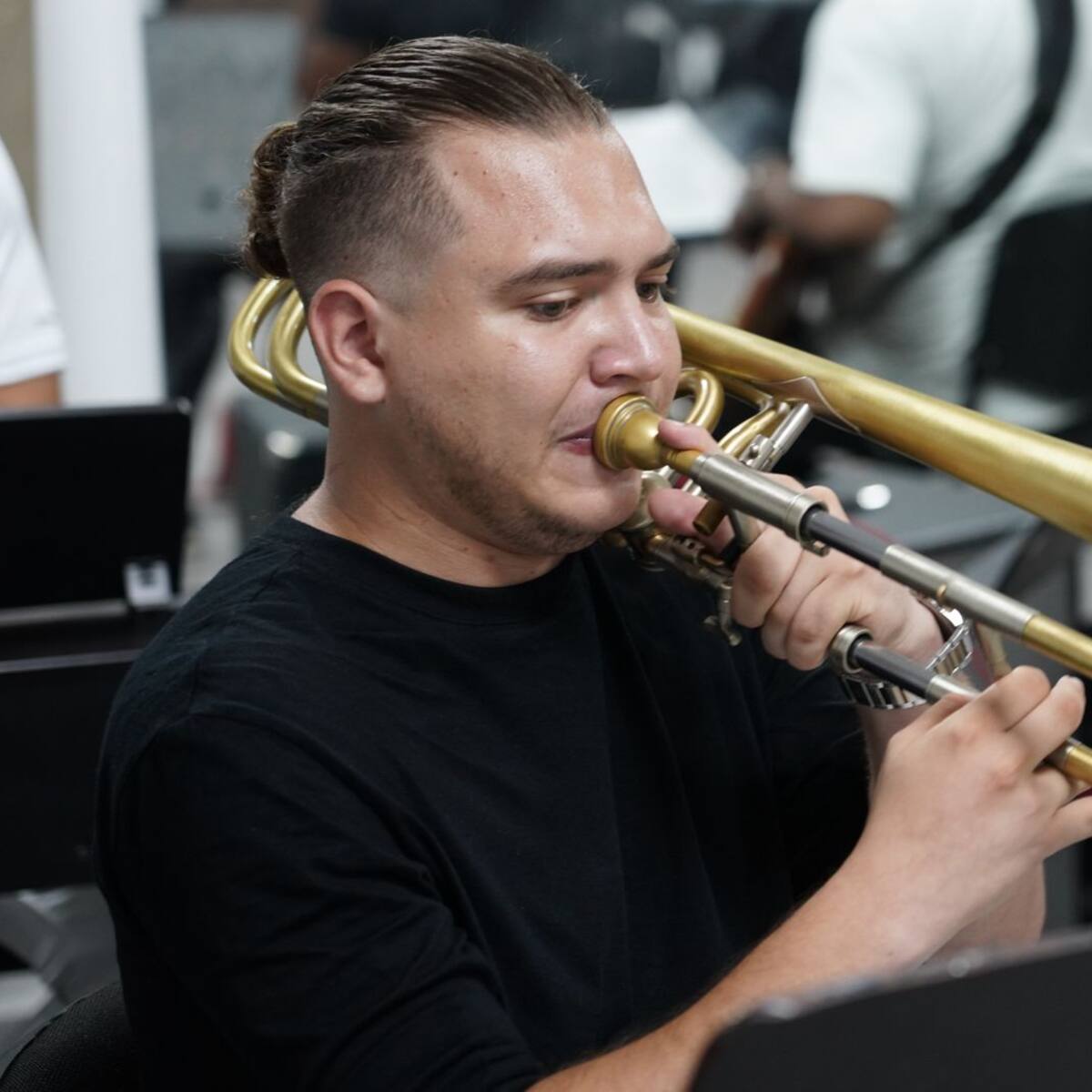 Trombonista y compositor César Plata estrena segunda obra sinfónica en Cartagena